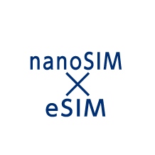 nanoSIM×eSIM